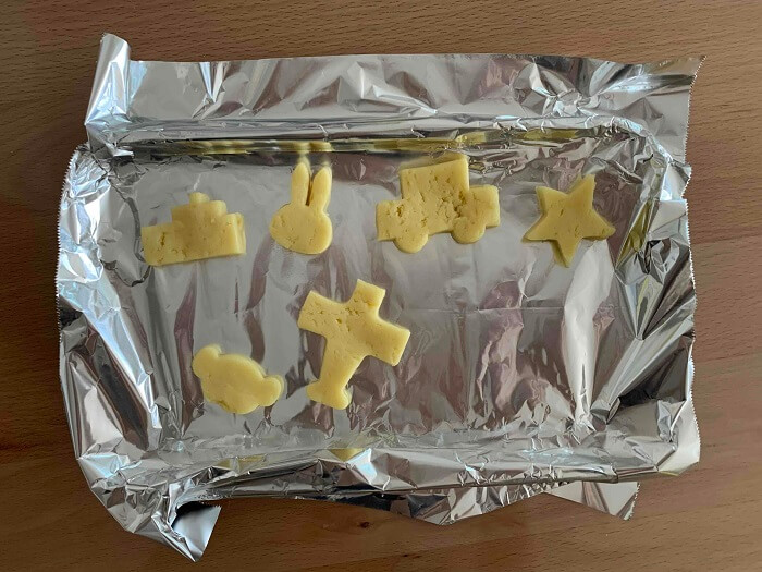 めちゃラククッキーミックス　生地完成