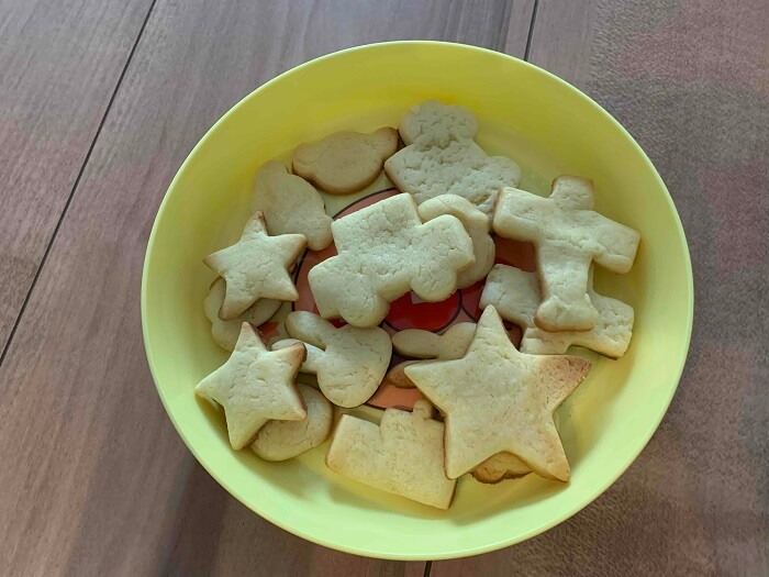 めちゃラククッキーミックス　できあがり
